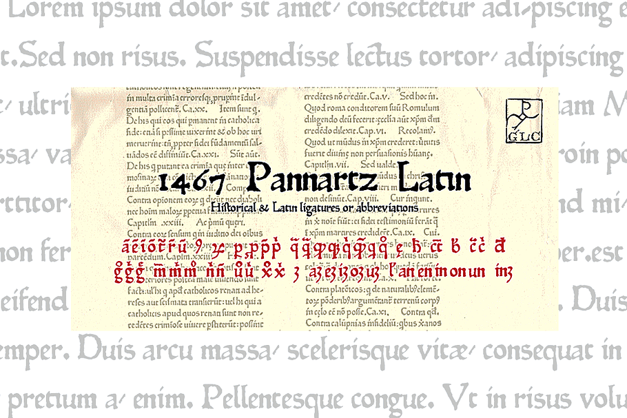 1467 Pannartz Latin OTF
