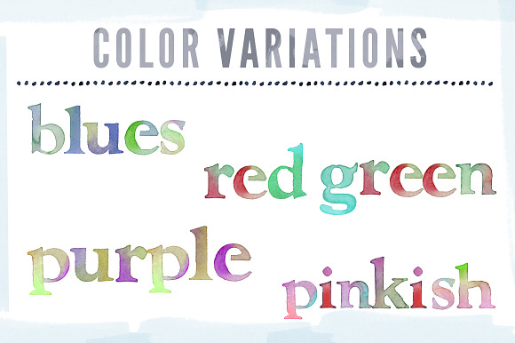 Watercolor Letters in Illustrations - product preview 1