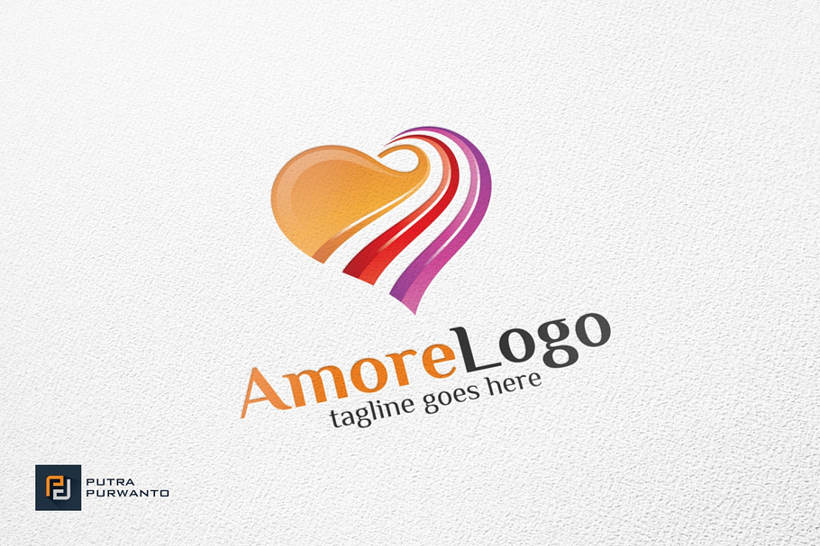Amore / Heart / Love - Logo Template