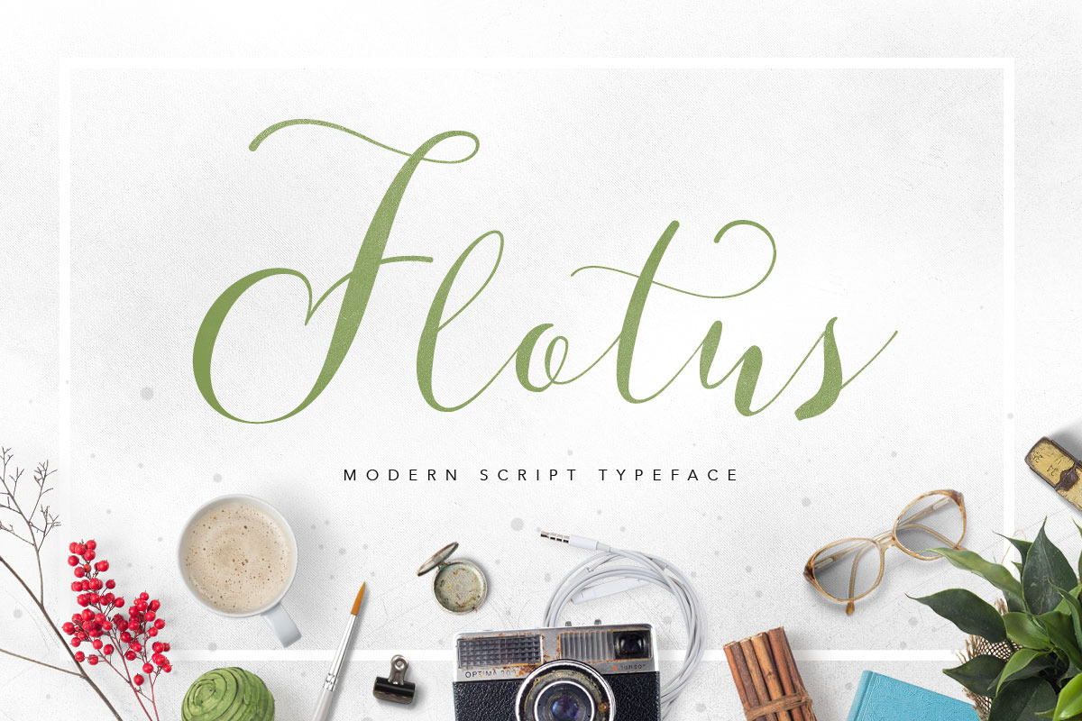 Flotus in Script Fonts - product preview 8