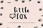 Little Fox Brush Font