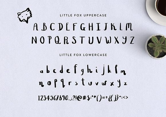 Little Fox Brush Font in Display Fonts - product preview 6