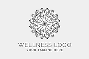 The Wellness Logo Template PSD