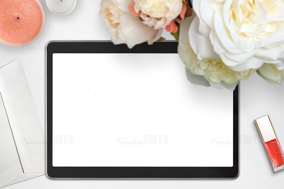 Tablet Mockup 001 in Mobile & Web Mockups - product preview 8