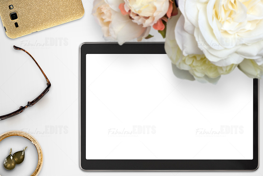 Tablet Mockup 003 in Mobile & Web Mockups - product preview 8
