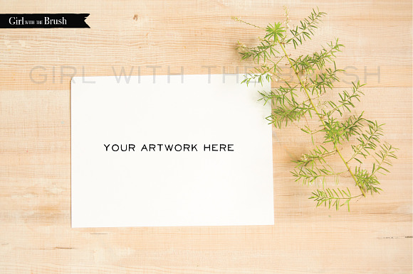 Art Mockup on Wood in Print Mockups - product preview 1