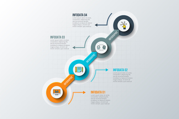 Diagrams for business infographic v8 in Presentation Templates - product preview 5