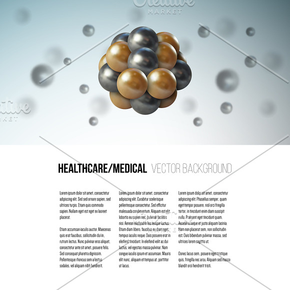 Bundle of 10 medical backgrounds in Illustrations - product preview 9