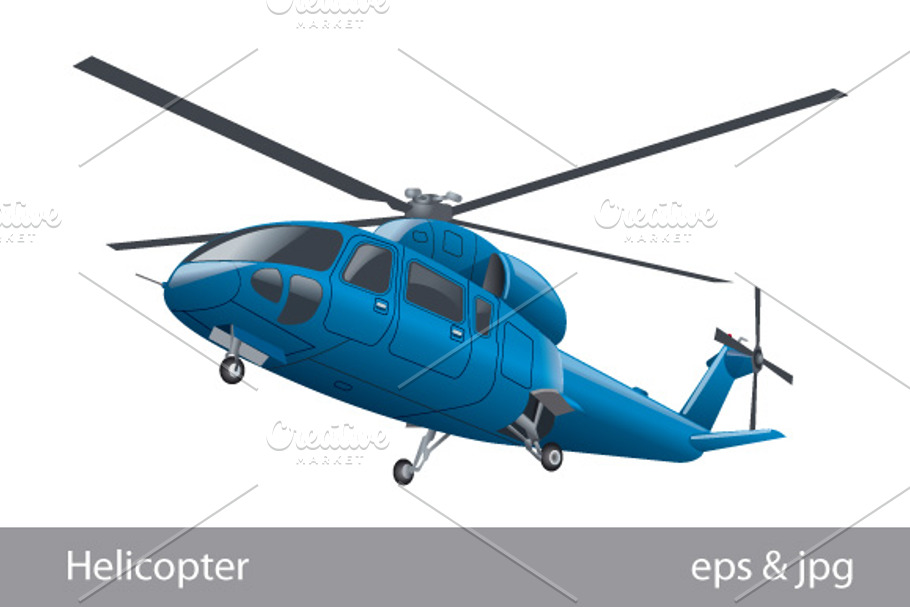 Helicopter in Illustrations - product preview 8