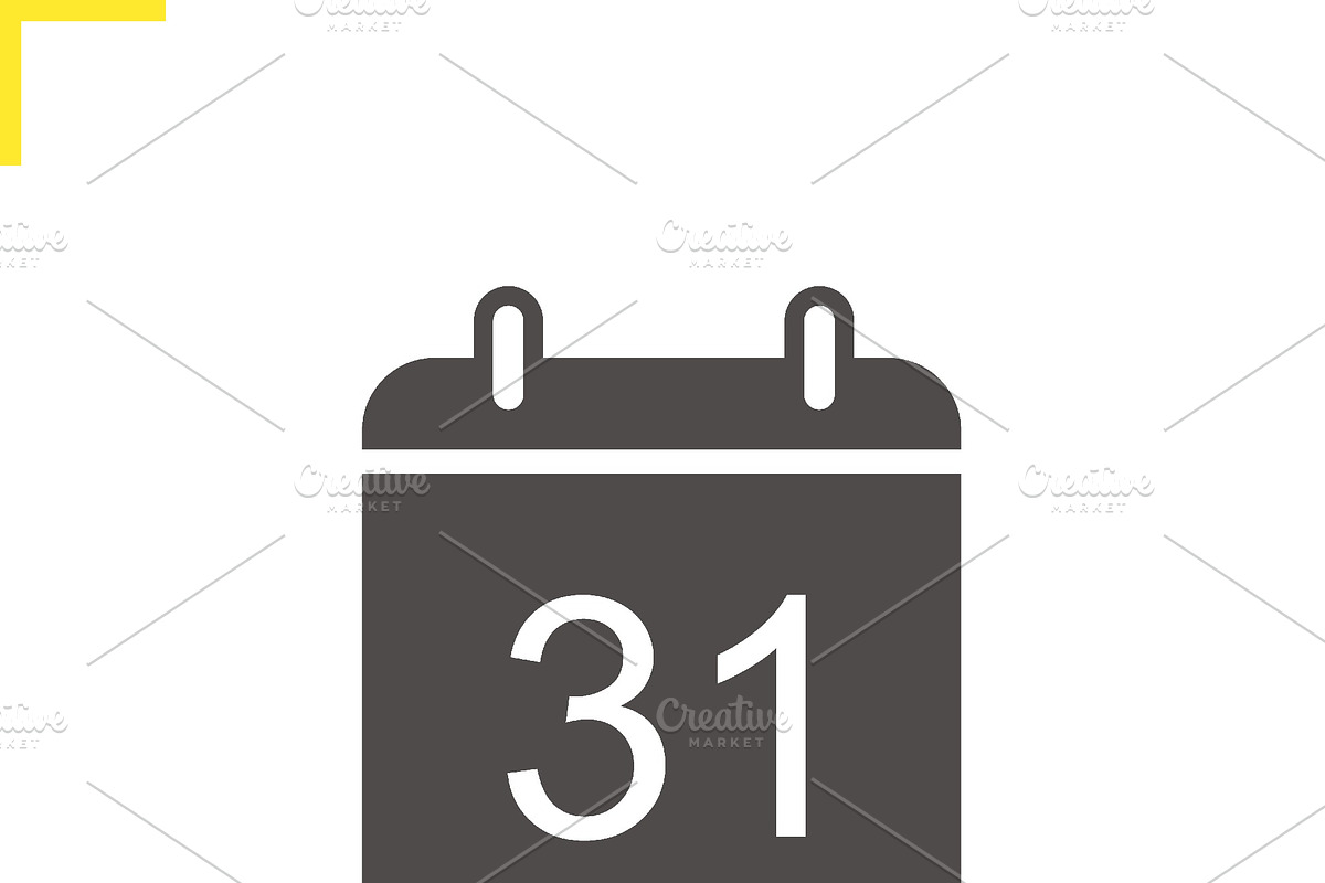 Calendar icon. Vector in Calendar Icons - product preview 8