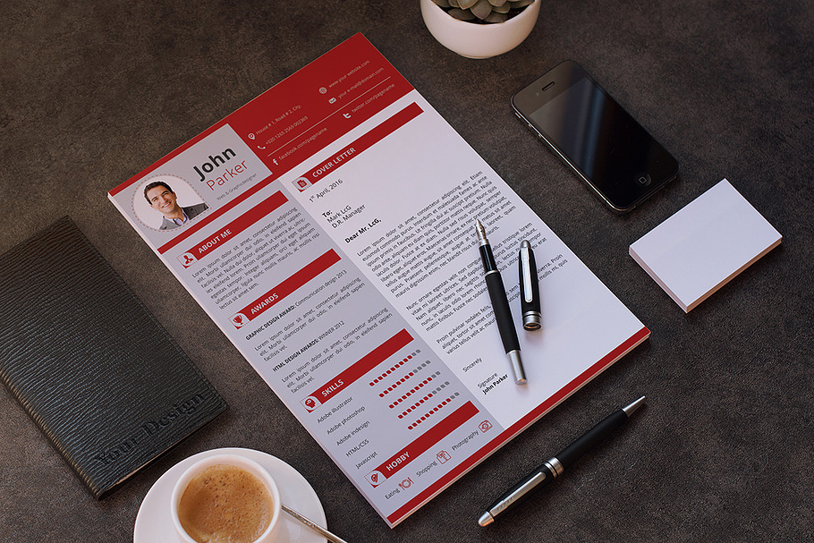 Clean Resume in Resume Templates - product preview 8