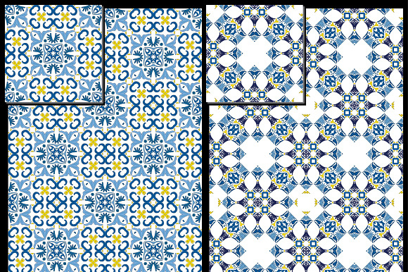 Set 12 - 6 Seamless Patterns in Patterns - product preview 1