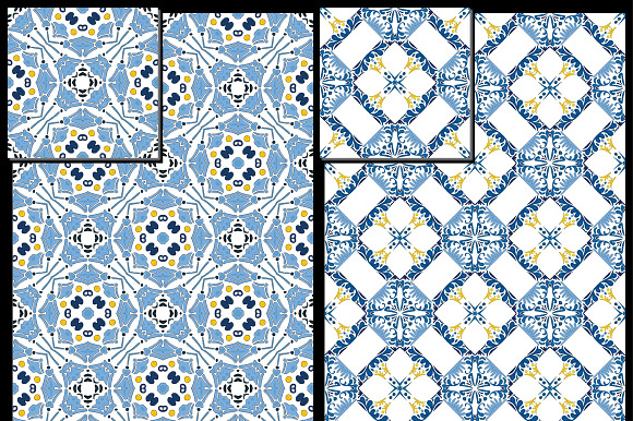 Set 12 - 6 Seamless Patterns in Patterns - product preview 3