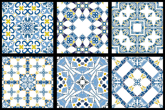 Set 12 - 6 Seamless Patterns in Patterns - product preview 4