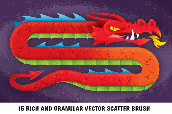 The Organic Vector Brush Bundle in Photoshop Brushes - product preview 3