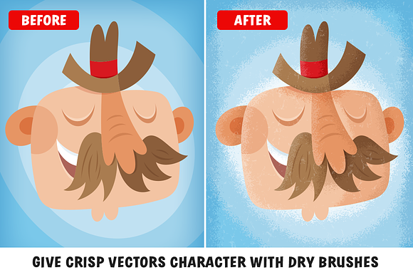 The Organic Vector Brush Bundle in Photoshop Brushes - product preview 4