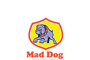 Mad Dog Private Security Agency Logo