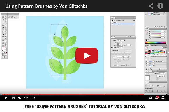 The Organic Vector Brush Bundle in Photoshop Brushes - product preview 10