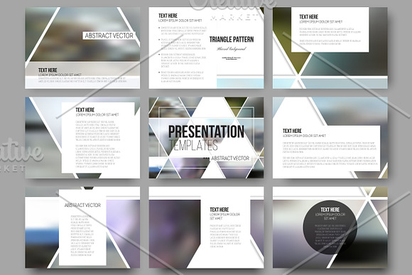 Bundle of 42 blurred templates in Illustrations - product preview 21