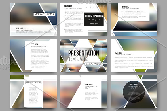 Bundle of 42 blurred templates in Illustrations - product preview 24