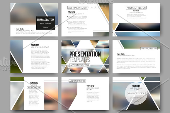 Bundle of 42 blurred templates in Illustrations - product preview 26