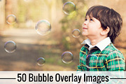 50 Bubble Overlay Photoshop Overlays