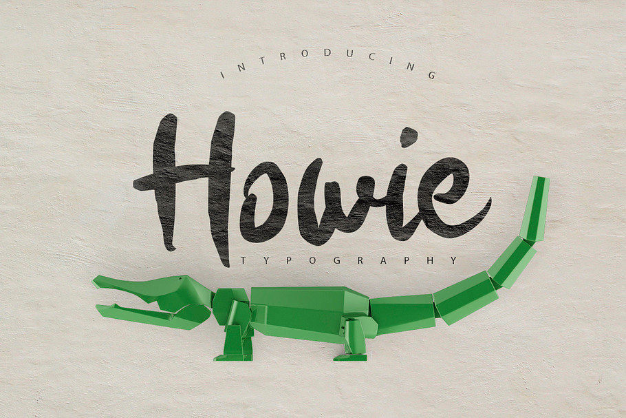 Howie Typeface  in Script Fonts - product preview 8