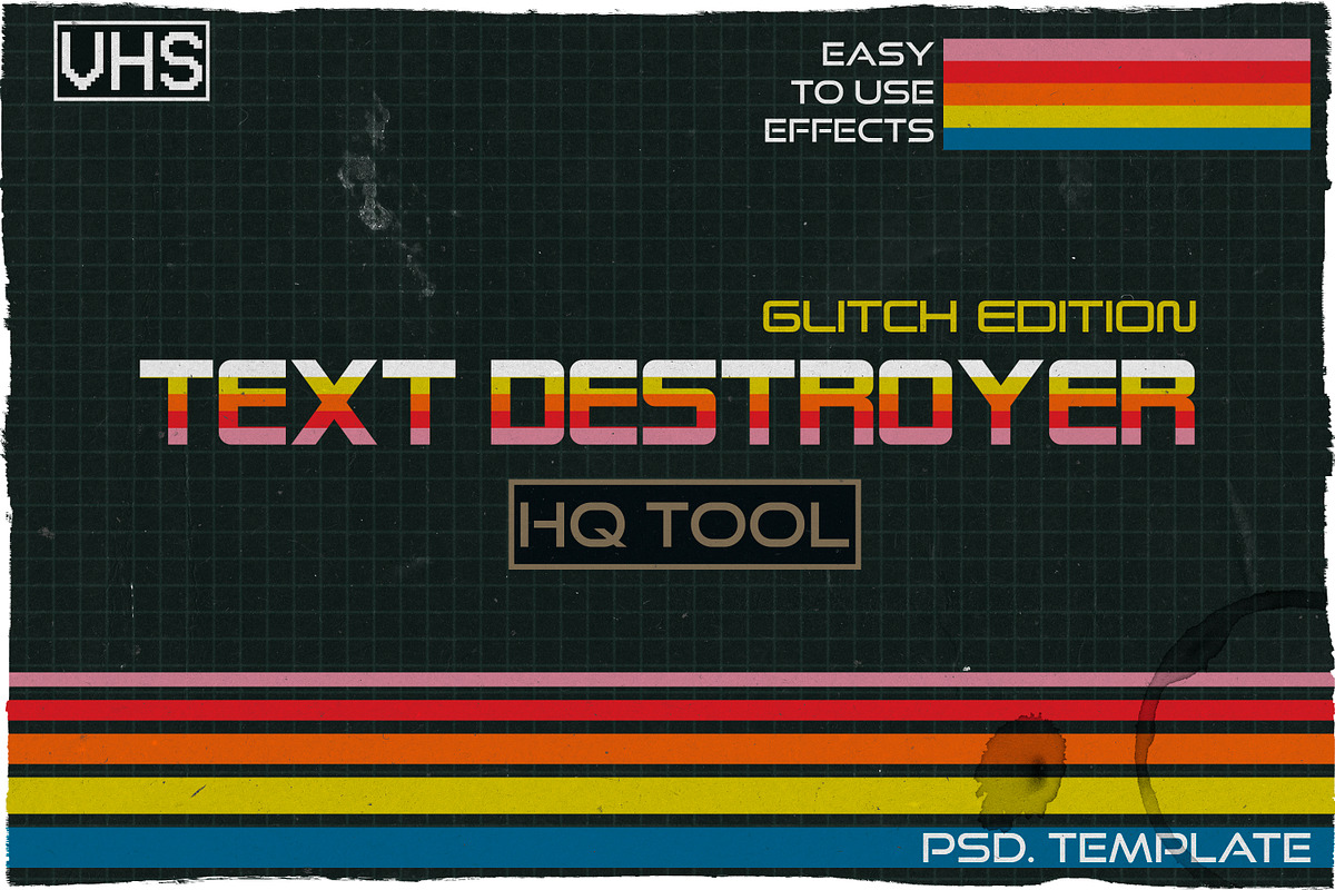 Text Destroyer: Glitch Edition in Photoshop Layer Styles - product preview 8