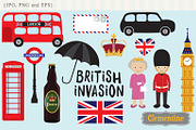British Invasion clip art
