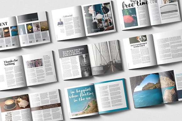 Magazine Square in Magazine Templates - product preview 3