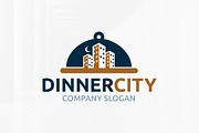 Dinner City Logo Template