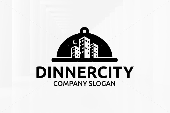 Dinner City Logo Template in Logo Templates - product preview 1