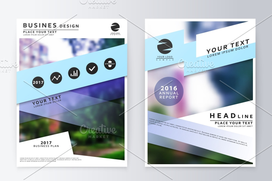 Business plan flyer design template in Product Mockups - product preview 8