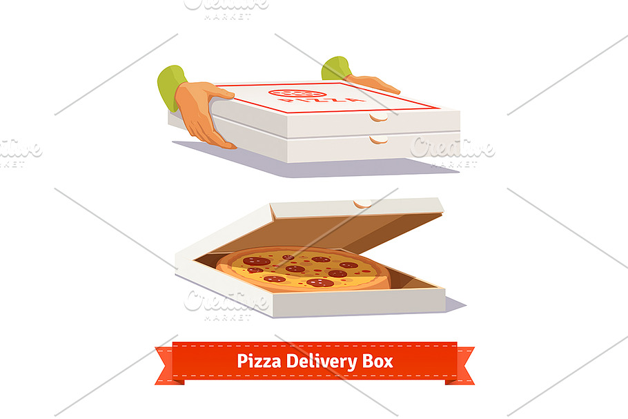 Pizza delivery boxes