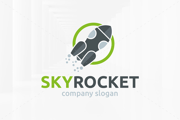 Sky Rocket Logo Template in Logo Templates - product preview 1