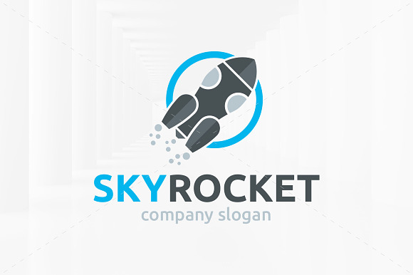 Sky Rocket Logo Template in Logo Templates - product preview 2