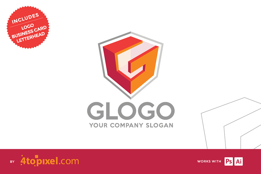 Glogo Branding Kit in Logo Templates - product preview 8