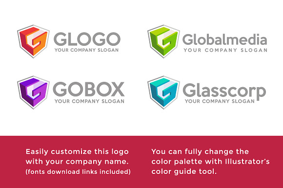 Glogo Branding Kit in Logo Templates - product preview 3