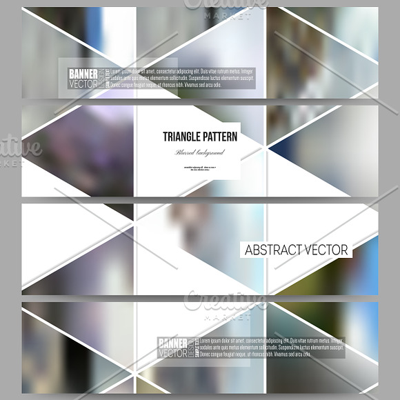 Bundle of 42 blurred templates in Illustrations - product preview 28