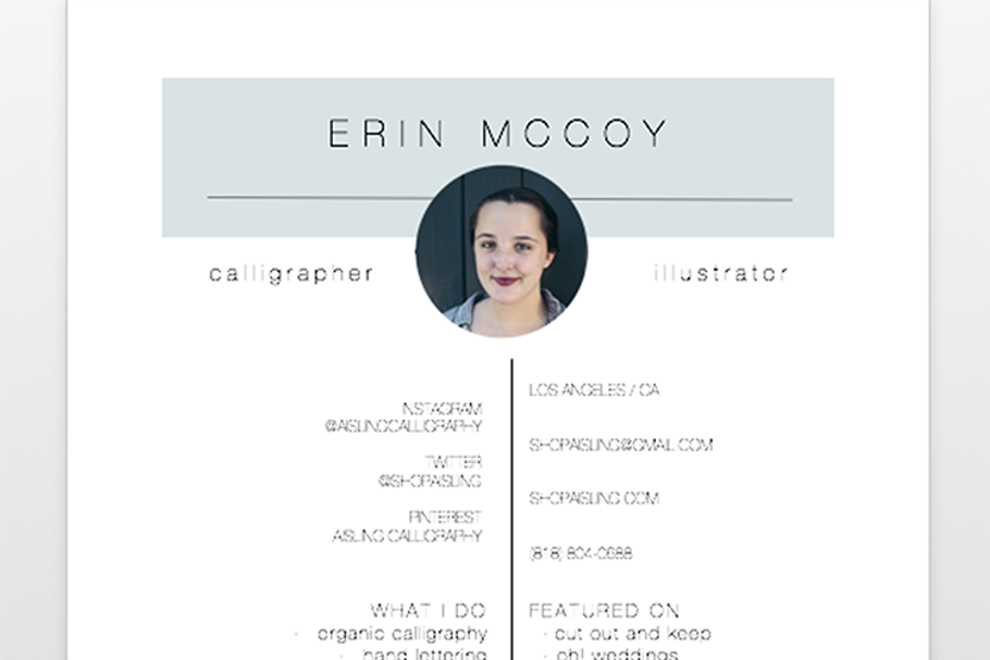 Creative Resume Template in Resume Templates - product preview 8