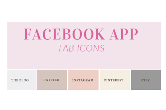 Custom Facebook Tab Icons in Graphics - product preview 1