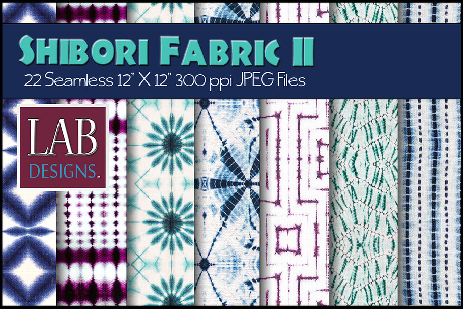 23 Shibori Tye Dye Fabric Textures