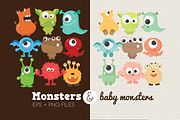 Monsters & Baby Monsters
