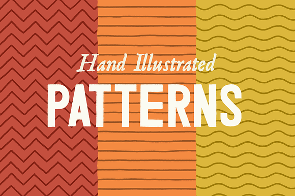 Line Patterns - Hand Illustrated in Patterns - product preview 3