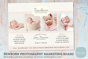 IN003 Newborn Marketing Board