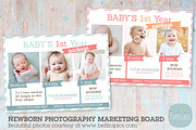 IB001 Newborn Marketing Board