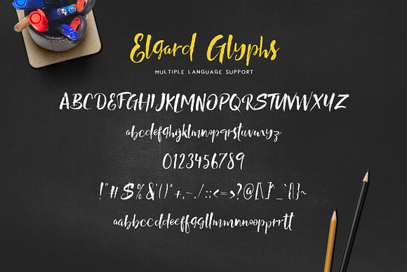 Elgard in Script Fonts - product preview 4