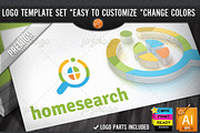 House Finder Home Search Logo Design