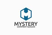 Mystery M Letter Logo