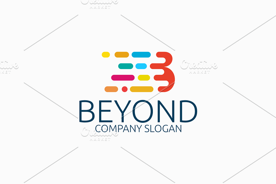 Beyond Letter B Logo in Logo Templates - product preview 8